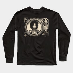 Vinyl Record Lauryn Hill Soul Long Sleeve T-Shirt